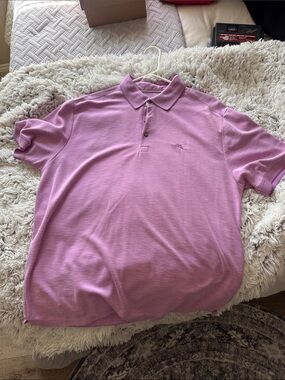 Tommy Bahama Men's Polo Shirt - Pinkish purple
